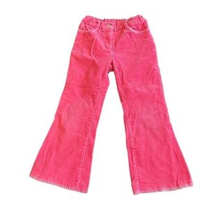 Gymboree Corduroy Pink Bell Bottom Pants Girls Size 5
